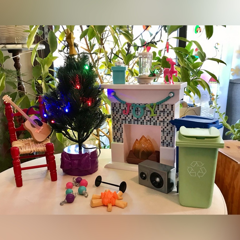 MY LIFE Tree Chimney Accessory Bonus Item Fit Elf On The Shelf Fun Play Holiday